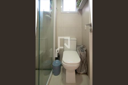 Banheiro de apartamento para alugar com 1 quarto, 47m² em Cerqueira César, São Paulo
