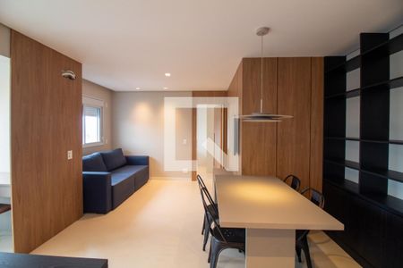 Sala de apartamento à venda com 1 quarto, 53m² em Chácara Santo Antônio (zona Sul), São Paulo