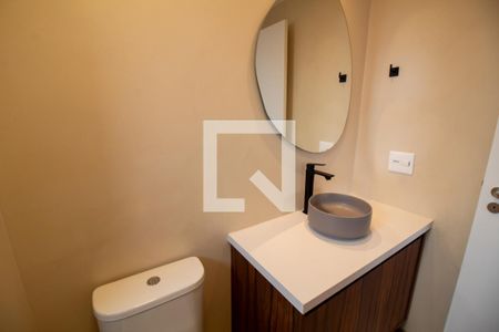 Banheiro da Suíte de apartamento à venda com 1 quarto, 53m² em Chácara Santo Antônio (zona Sul), São Paulo