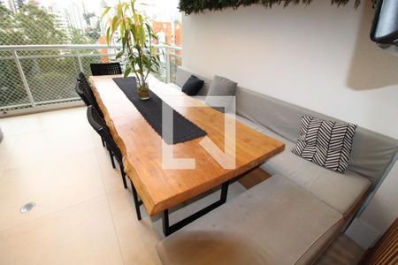 Varanda gourmet de apartamento para alugar com 3 quartos, 138m² em Vila Andrade, São Paulo