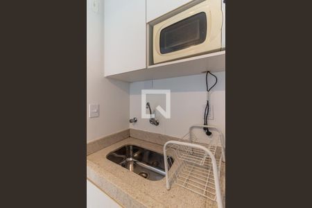 Cozinha de apartamento para alugar com 1 quarto, 39m² em Higienópolis, São Paulo