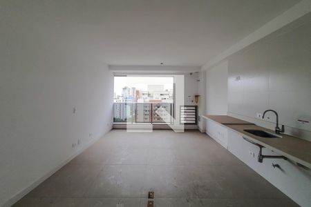 sala, cozinha e área de serviço de apartamento para alugar com 2 quartos, 39m² em Vila Mariana, São Paulo