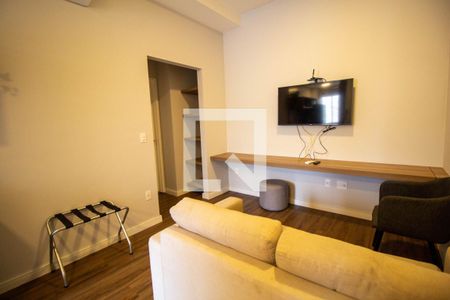 Sala de apartamento à venda com 1 quarto, 30m² em Barra Funda, São Paulo