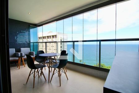 Varanda de apartamento para alugar com 1 quarto, 45m² em Ondina, Salvador