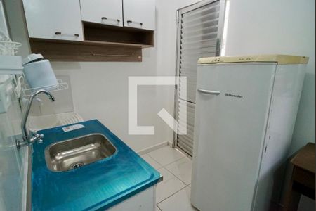 Quarto/ sala/ cozinha  de kitnet/studio para alugar com 1 quarto, 12m² em Jardim Esmeralda, São Paulo