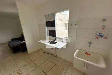 Cozinha - Lavanderia de apartamento para alugar com 2 quartos, 50m² em Vila Abranches, Ribeirão Preto