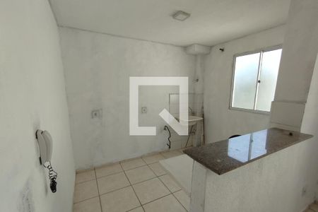 Cozinha - Lavanderia de apartamento para alugar com 2 quartos, 50m² em Vila Abranches, Ribeirão Preto