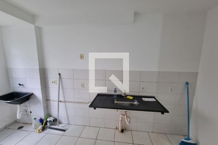 Cozinha - Lavanderia de apartamento para alugar com 2 quartos, 50m² em Jardim Florestan Fernandes, Ribeirão Preto