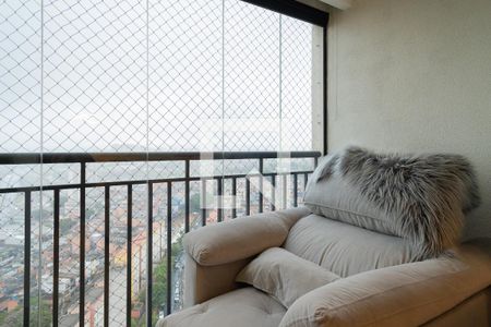 Sacada  de apartamento à venda com 2 quartos, 52m² em Jardim Olavo Bilac, São Bernardo do Campo