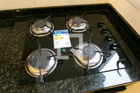Cozinha - Cooktop de apartamento para alugar com 1 quarto, 52m² em Vila Azevedo, São Paulo