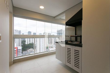 Varanda gourmet de apartamento para alugar com 1 quarto, 52m² em Vila Azevedo, São Paulo
