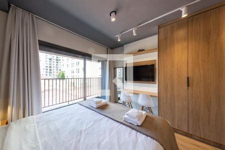 Quarto de apartamento para alugar com 1 quarto, 25m² em Jardim das Acácias, São Paulo
