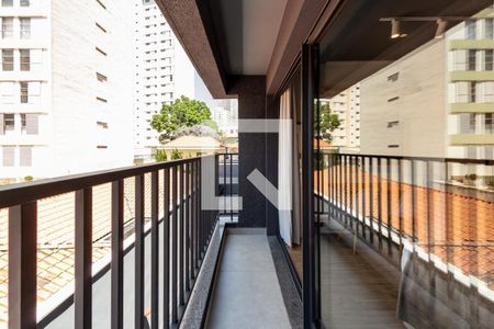 Sacada de apartamento para alugar com 1 quarto, 25m² em Jardim das Acácias, São Paulo