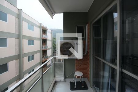 Varanda de apartamento para alugar com 3 quartos, 90m² em Loteamento João Batista Julião, Guarujá