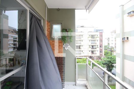 Varanda de apartamento para alugar com 3 quartos, 90m² em Loteamento João Batista Julião, Guarujá