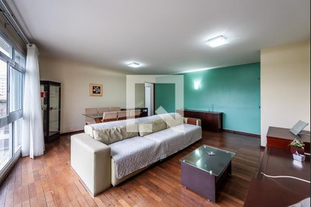 Sala de apartamento para alugar com 3 quartos, 160m² em José Menino, Santos