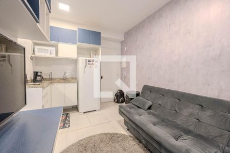 Sala/Cozinha de apartamento para alugar com 1 quarto, 36m² em Bela Vista, São Paulo