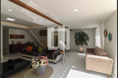 Sala de apartamento para alugar com 5 quartos, 370m² em Recreio dos Bandeirantes, Rio de Janeiro