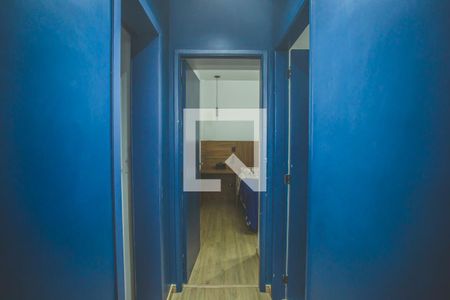 Corredor - Quartos de apartamento para alugar com 2 quartos, 60m² em Chácara Inglesa, São Paulo