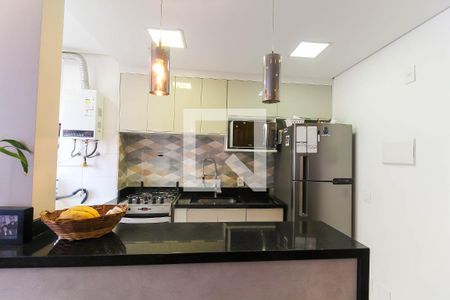 Cozinha de apartamento à venda com 2 quartos, 44m² em Brás, São Paulo