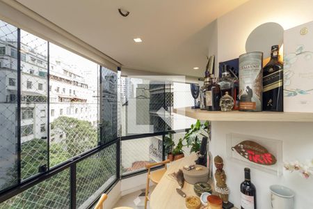 Varanda de apartamento para alugar com 3 quartos, 208m² em Santa Cecília, São Paulo