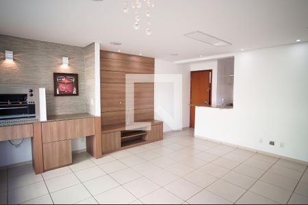 Sala e espaço Goumert de apartamento à venda com 2 quartos, 75m² em Paquetá, Belo Horizonte