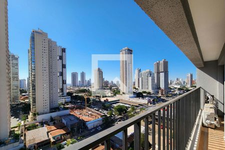 Vista da sacada de apartamento para alugar com 2 quartos, 69m² em Setor Bueno, Goiânia