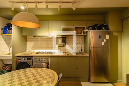 Cozinha de apartamento à venda com 2 quartos, 40m² em Vila Mira, São Paulo