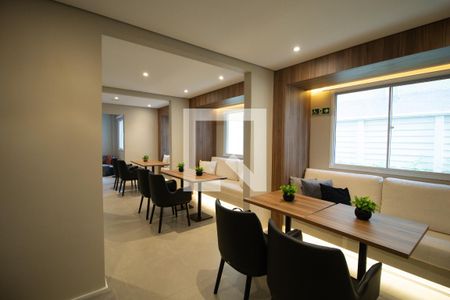 Studio para alugar com 38m², 1 quarto e sem vaga Studio para alugar com 38m², 1 quarto e sem vagaÁrea comum - Salão de festas