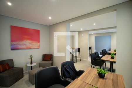 Studio para alugar com 38m², 1 quarto e sem vaga Studio para alugar com 38m², 1 quarto e sem vagaÁrea comum - Salão de festas