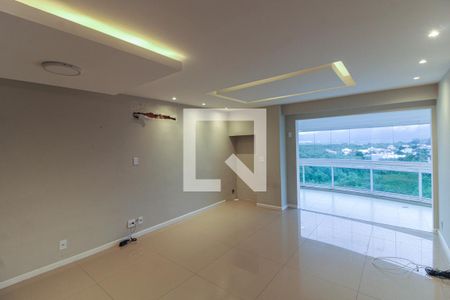 Sala de apartamento para alugar com 3 quartos, 229m² em Recreio dos Bandeirantes, Rio de Janeiro