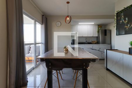 Sala de apartamento para alugar com 1 quarto, 49m² em Nova Aliança, Ribeirão Preto