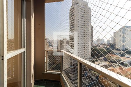Varanda da Sala de apartamento para alugar com 3 quartos, 95m² em Vila Gumercindo, São Paulo