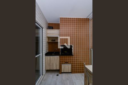 Varanda da Sala - churrasquieira de apartamento para alugar com 3 quartos, 102m² em Baeta Neves, São Bernardo do Campo