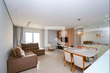 Sala de apartamento à venda com 3 quartos, 102m² em Baeta Neves, São Bernardo do Campo