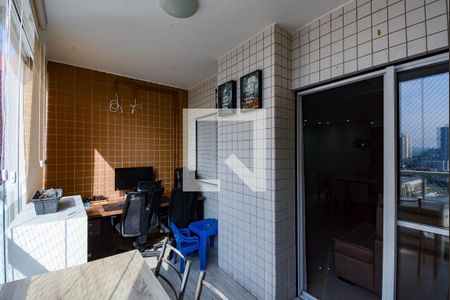 Varanda da Sala de apartamento para alugar com 3 quartos, 102m² em Baeta Neves, São Bernardo do Campo