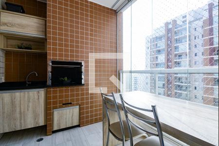 Varanda da Sala de apartamento para alugar com 3 quartos, 102m² em Baeta Neves, São Bernardo do Campo