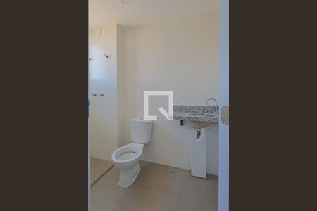 Banheiro do Quarto 1 de apartamento à venda com 2 quartos, 55m² em União, Belo Horizonte