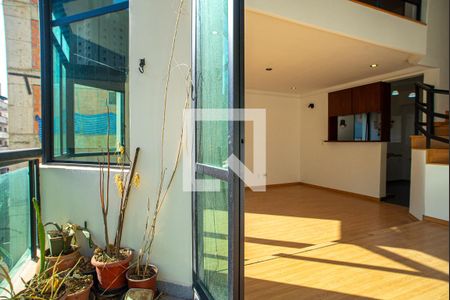 Varanda da Sala de apartamento à venda com 1 quarto, 90m² em Bela Vista, São Paulo