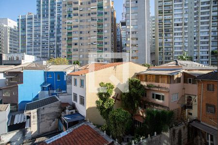 Vista da Varanda da Sala de apartamento à venda com 1 quarto, 90m² em Bela Vista, São Paulo