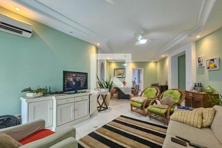 Sala de apartamento para alugar com 4 quartos, 170m² em Enseada, Guarujá