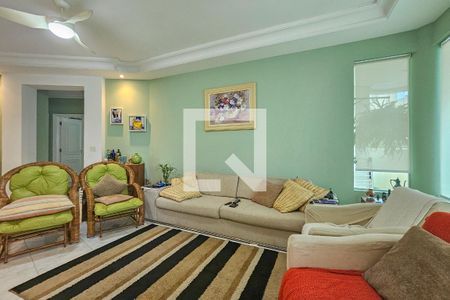 Sala de apartamento para alugar com 4 quartos, 170m² em Enseada, Guarujá