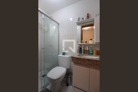 Banheiro da Suite de apartamento à venda com 3 quartos, 161m² em Vila Jardim Leblon, Belo Horizonte