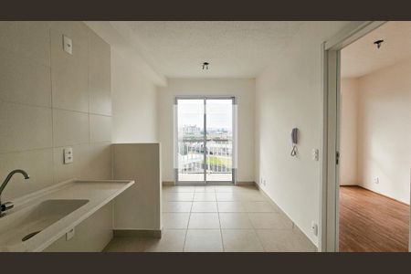 Sala / Cozinha de apartamento à venda com 1 quarto, 43m² em Socorro, São Paulo