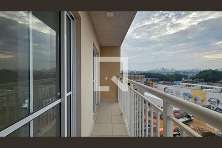 Apartamento à venda com 43m², 1 quarto e sem vagaVaranda