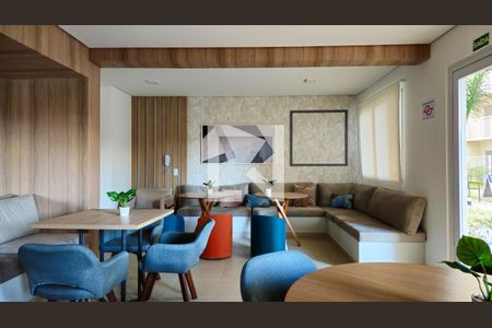 Apartamento à venda com 43m², 1 quarto e sem vagaÁrea comum - Salão de festas