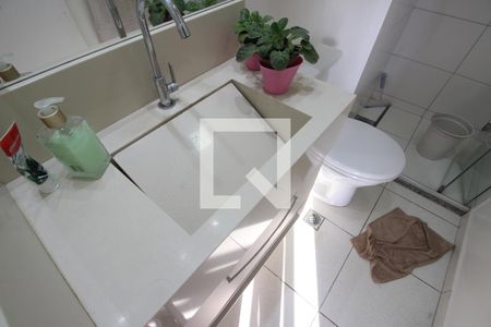 Banheiro de apartamento à venda com 1 quarto, 47m² em Vila Andrade, São Paulo