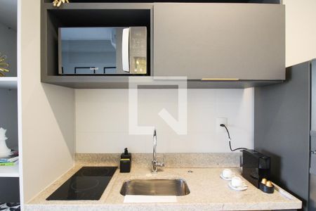 Studio à venda com 27m², 1 quarto e sem vaga Studio à venda com 27m², 1 quarto e sem vagaCozinha