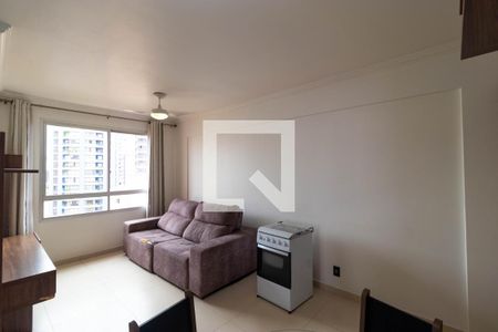 Salas de apartamento à venda com 1 quarto, 57m² em Vila Itapura, Campinas