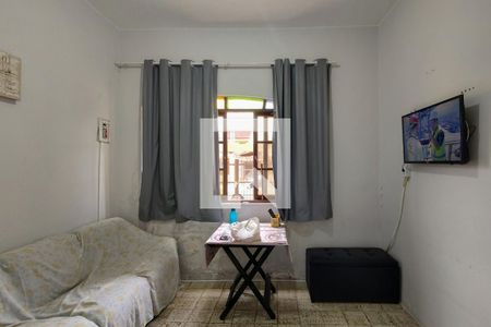 Sala de casa para alugar com 2 quartos, 60m² em Maracanã, Praia Grande